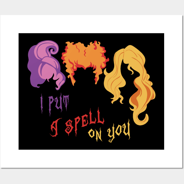 Hocus Pocus / The Sanderson Sisters Wall Art by valentinahramov